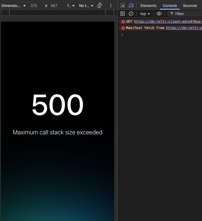 500 Internal Server Error 에러 로그
